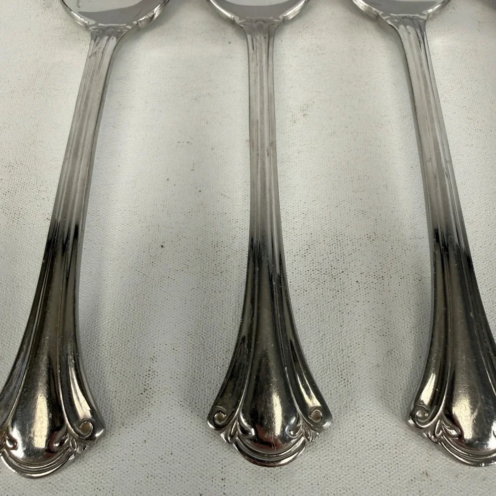 4 Wallace Resplendence Grand Ballroom Tablespoon 18/10 Stainless Steel Flatware